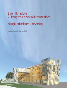 Naslovnica Zbornika 2. kongresa hrvatskih muzealaca