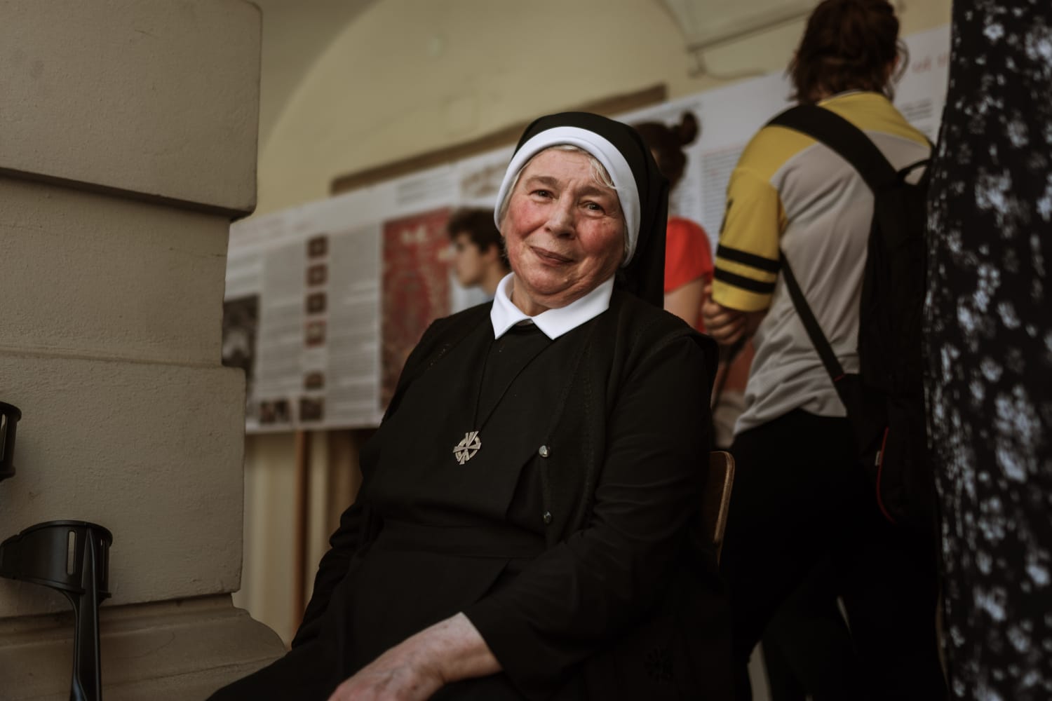 Časna sestra Lina Slavica Plukavec, rizničarka Zagrebačke katedrale